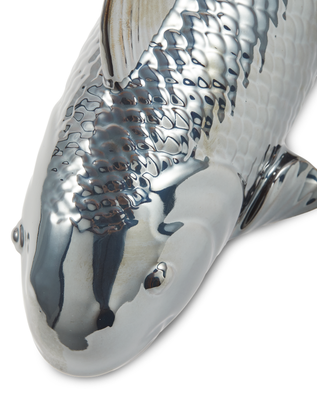 Metallic Fish Moneybox - Country of Origin: Netherlands