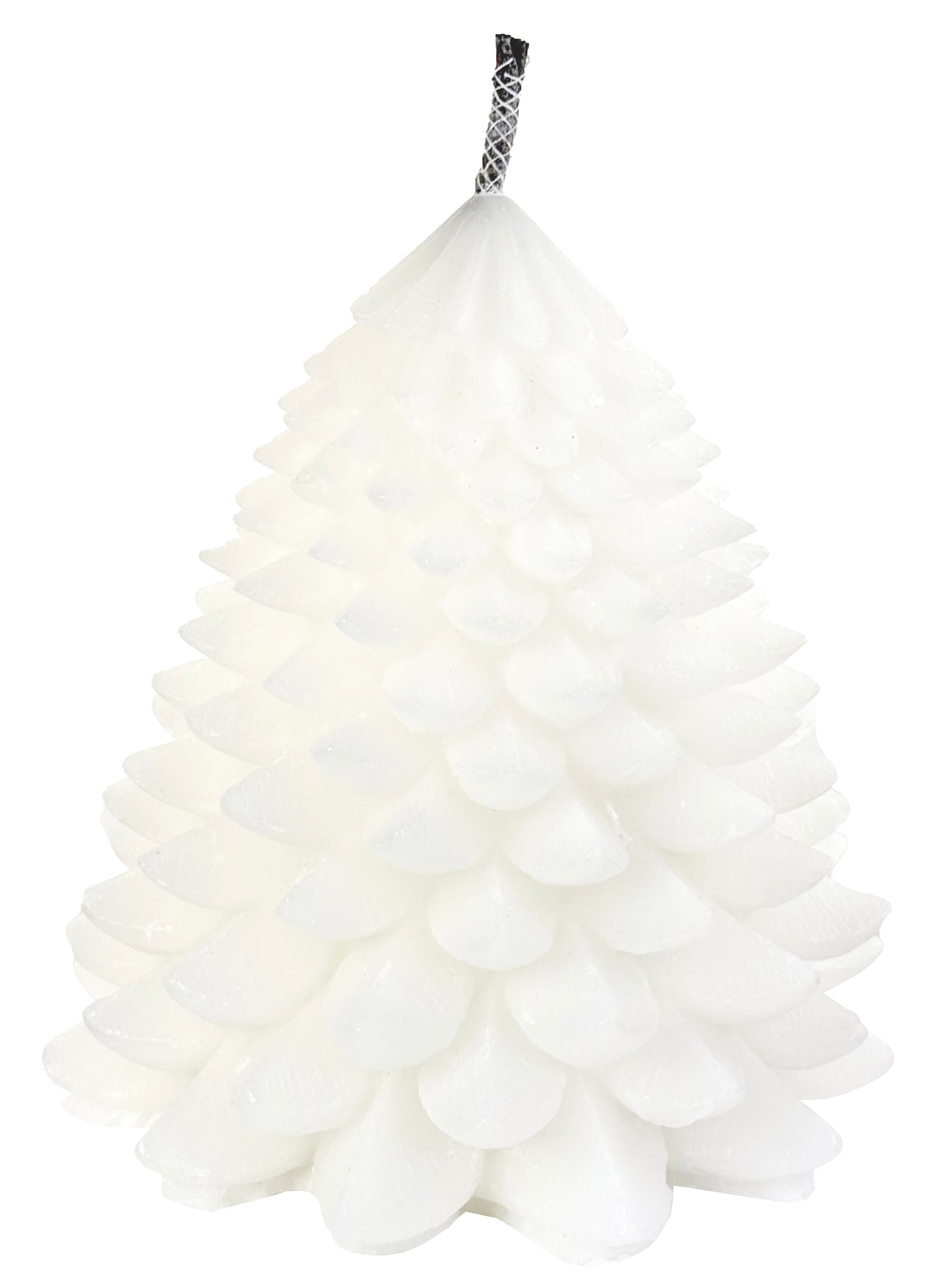 Outdoor Candle Christmas Tree White - H28cm