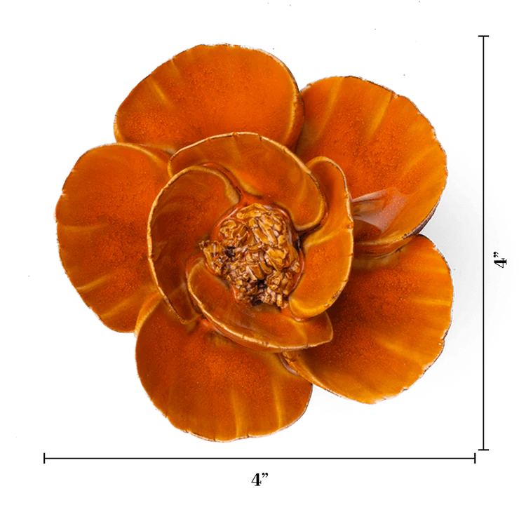 Burnt Orange Poppy - Country of Origin : United Kingdom