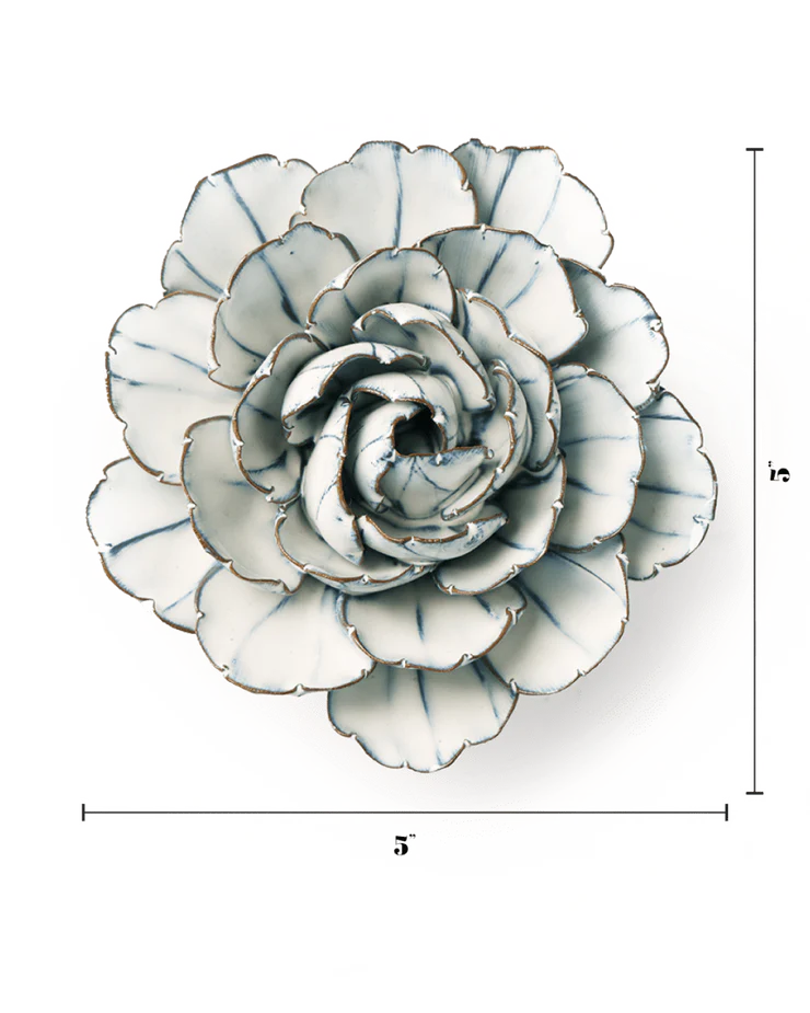 Blue White Keiko Peony - Country of Origin : United Kingdom