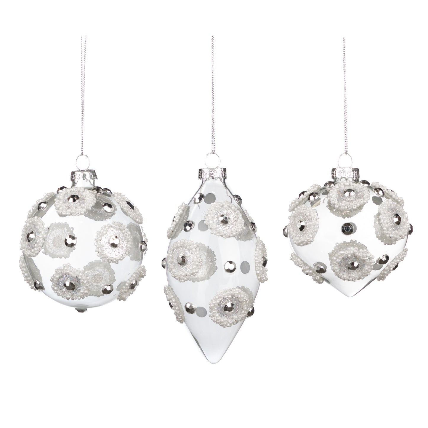 Glass Bead.Flower Ball - Country of Origin : Belgium
