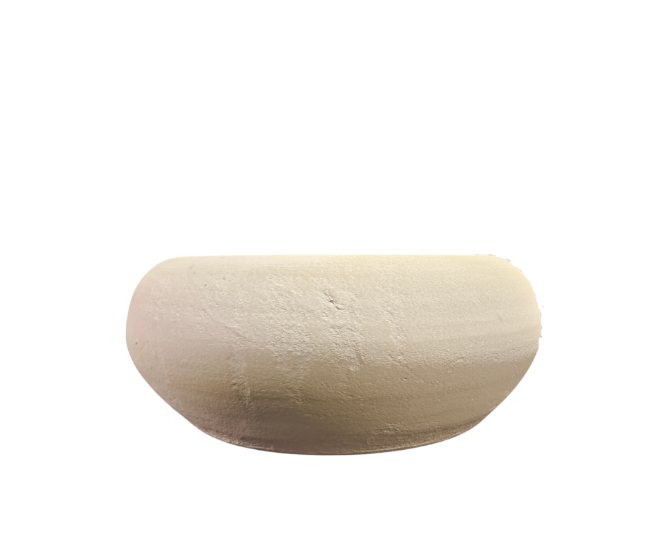 Creme Outdoor Candle Bowl - Country of Origin: Belgium