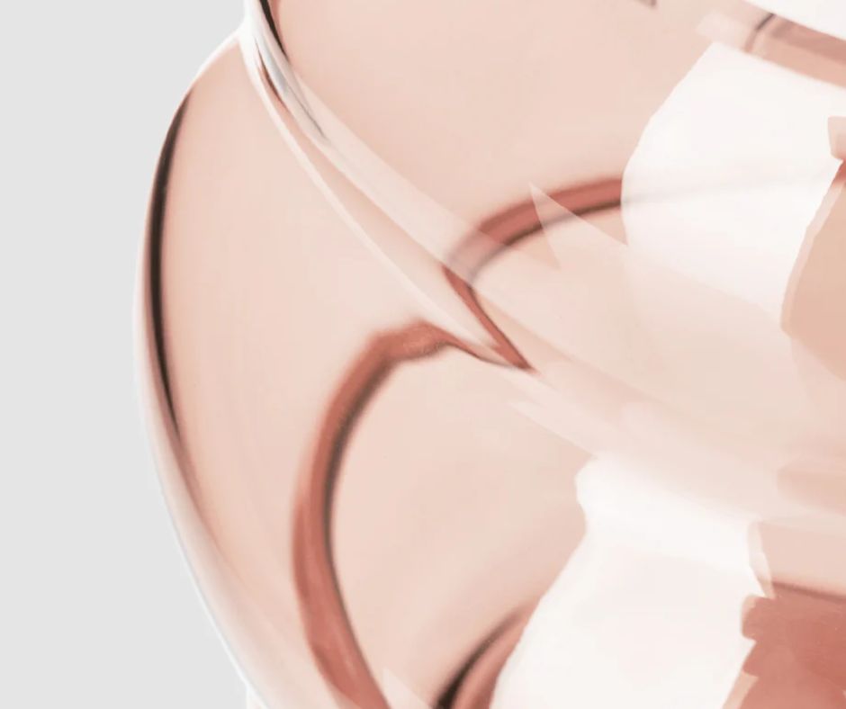 Muse - Vase XL Clear Copper - Country of Origin: Germany