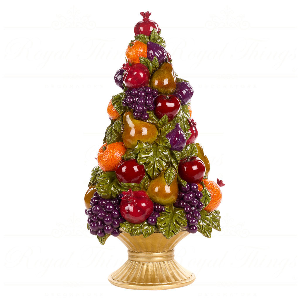 Fruit Topiary in Pot Tabletop - Country of Origin : Belgium