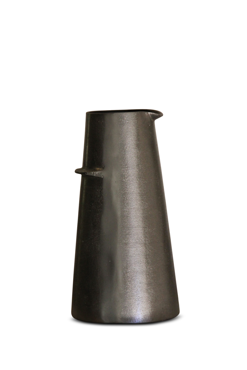 Vase Katy Dark Graphite S/L - Country of Origin: Belgium