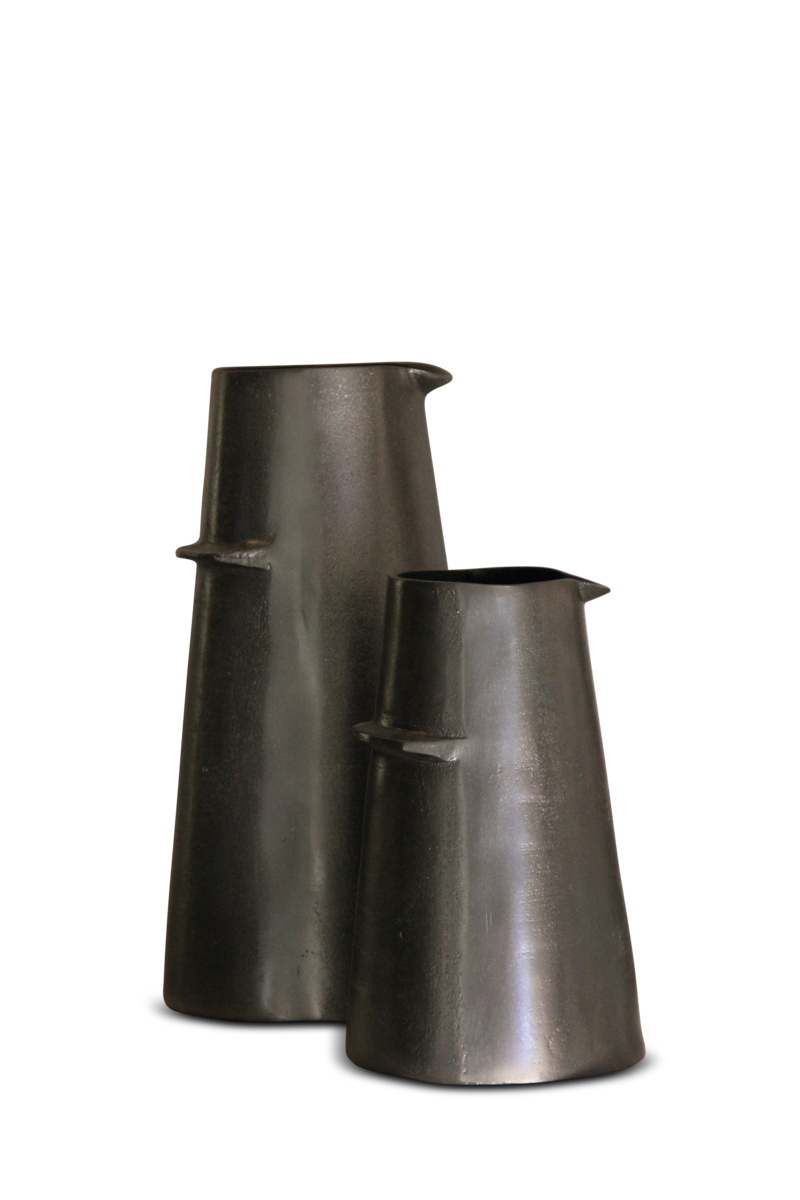 Vase Katy Dark Graphite S/L - Country of Origin: Belgium