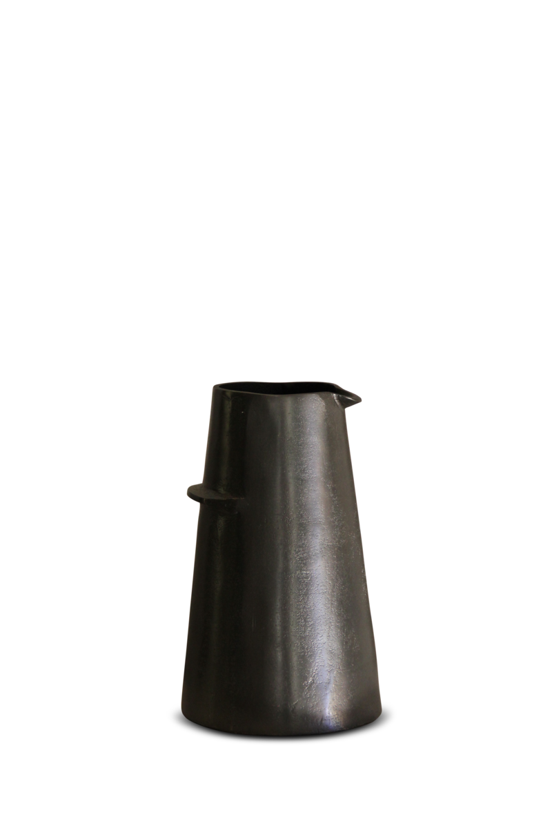 Vase Katy Dark Graphite S/L - Country of Origin: Belgium