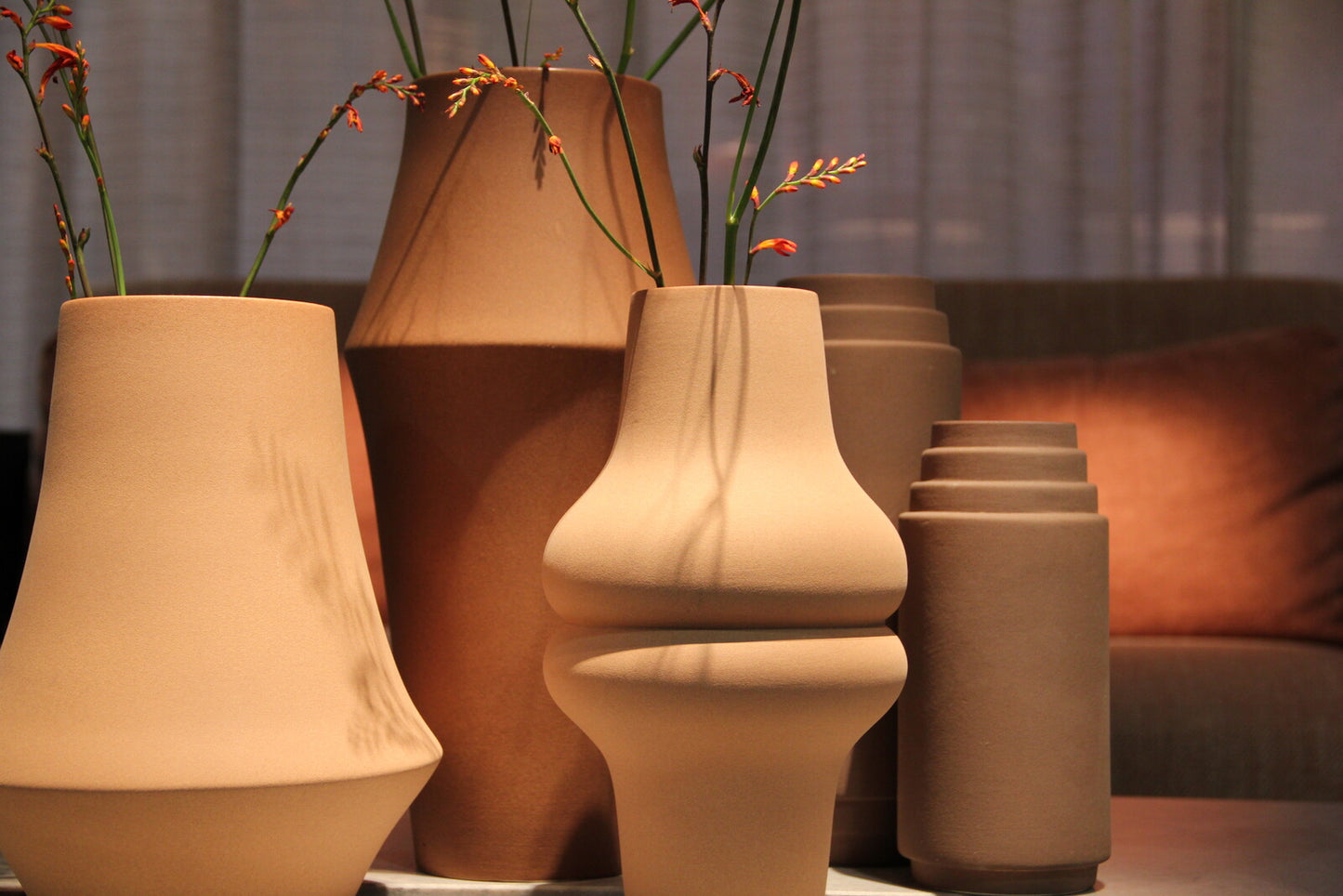 Vase Amber - Country of Origin: Belgium