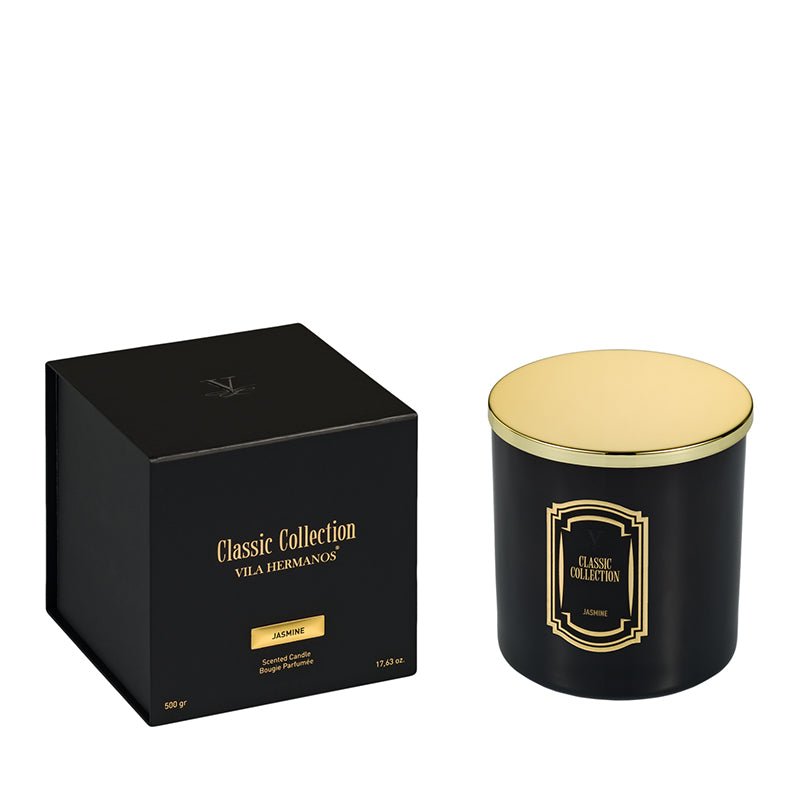 Vila Hermanos Classic Collection - Jasmine Candle in jar 500g - Country of Origin: Spain