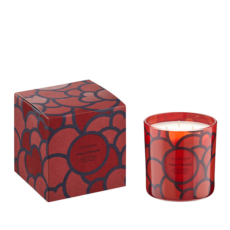 Poppy & Marigold Candle - 500gr - Country of Origin: Spain