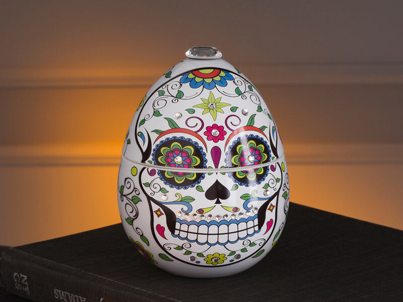 Candle Skull White 220 g - Country of Origin: Italy