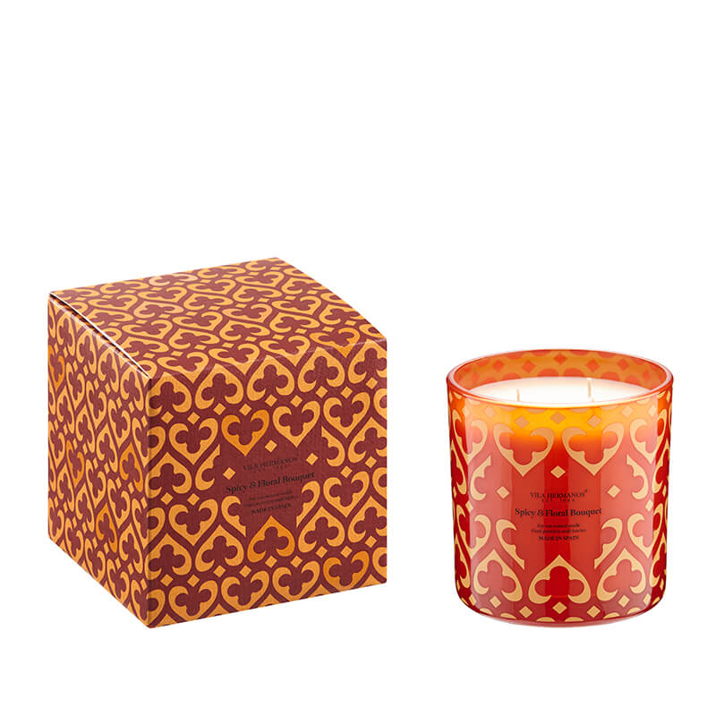 Spicy & Floral Bouquet Candle - 500gr - Country of Origin: Spain