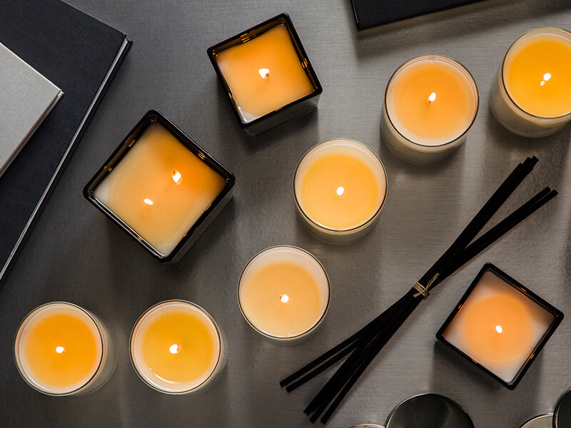 Ladenac Minimal Candle - Glass Candle Minimal 350 g - Country of Origin: Italy