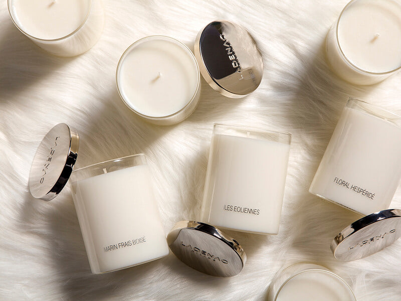 Ladenac Minimal Candle - Glass Candle Minimal 350 g - Country of Origin: Italy