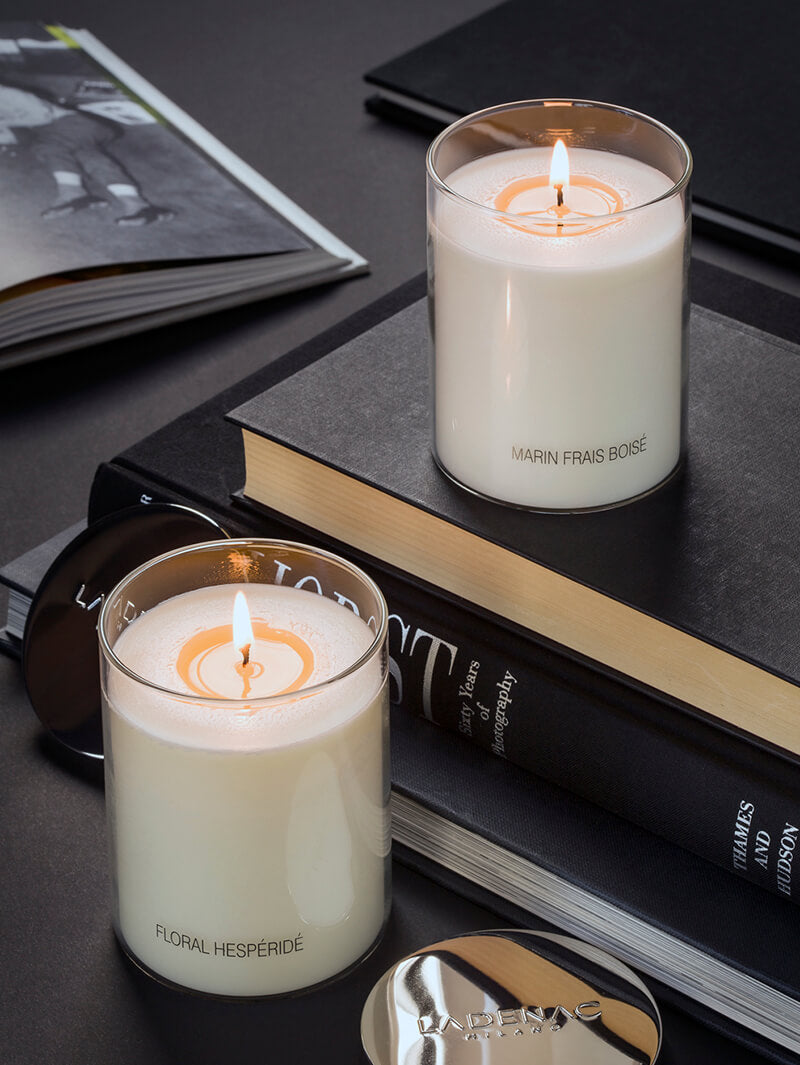 Ladenac Minimal Candle - Glass Candle Minimal 350 g - Country of Origin: Italy