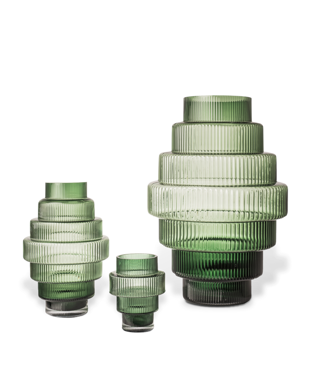 Steps Vase - L - Country of Origin: Netherlands