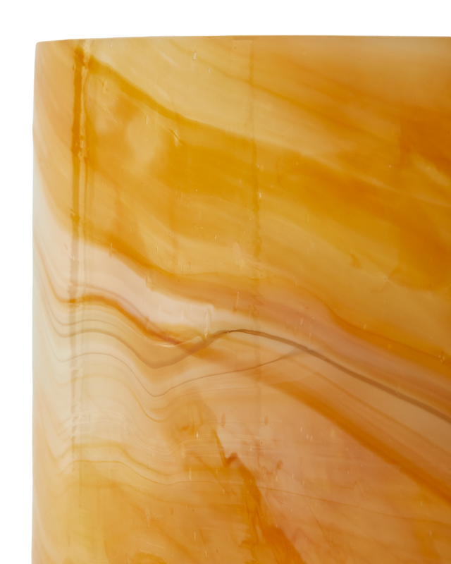 Marbled Glass Vase - M - Country of Origin: Netherlands