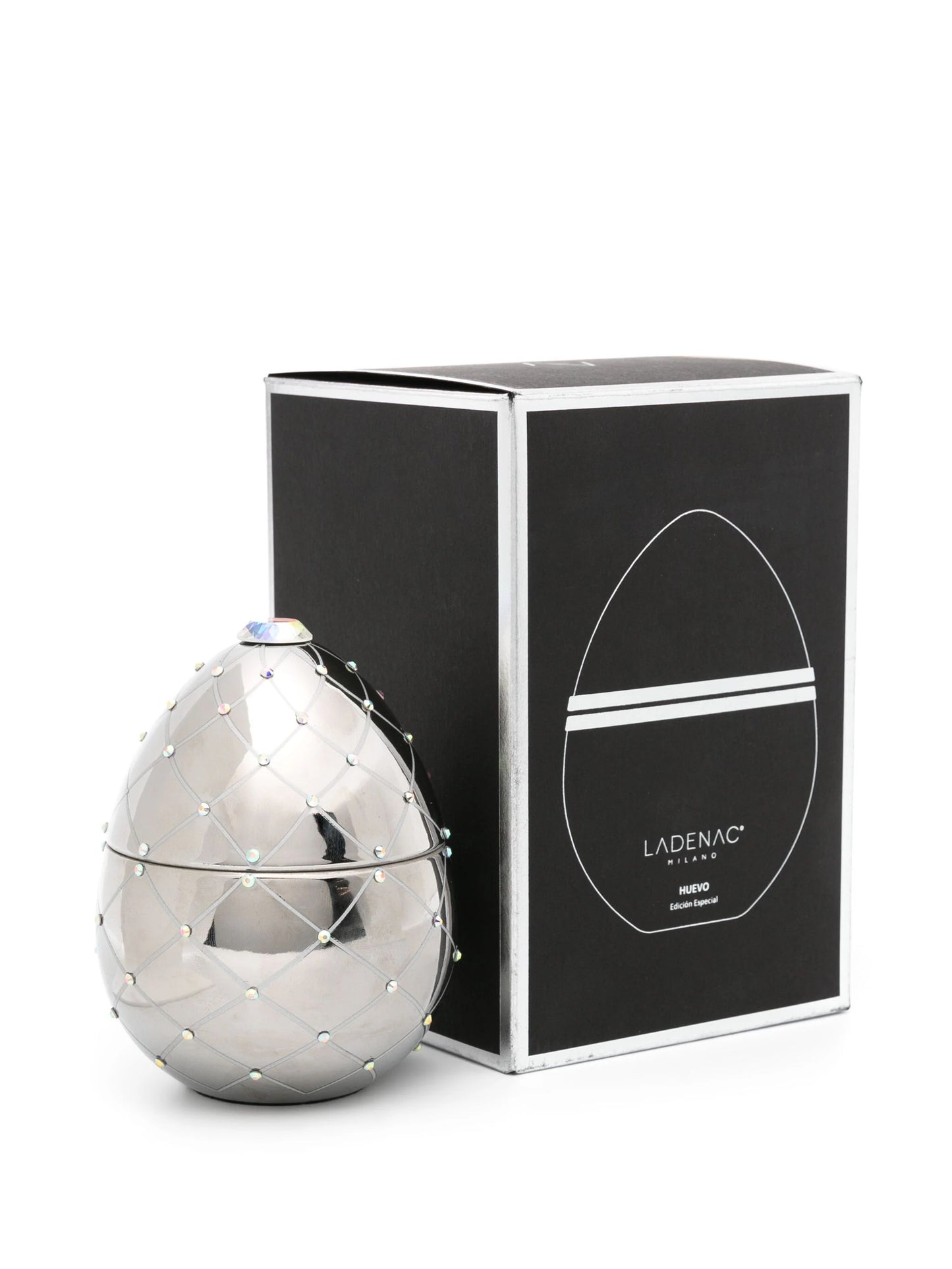 Silver Egg - Bois de Russie - Small/Large - Country of Origin: Italy