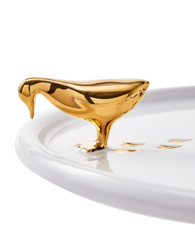 Walking Duck Plate - Country of Origin: Netherlands
