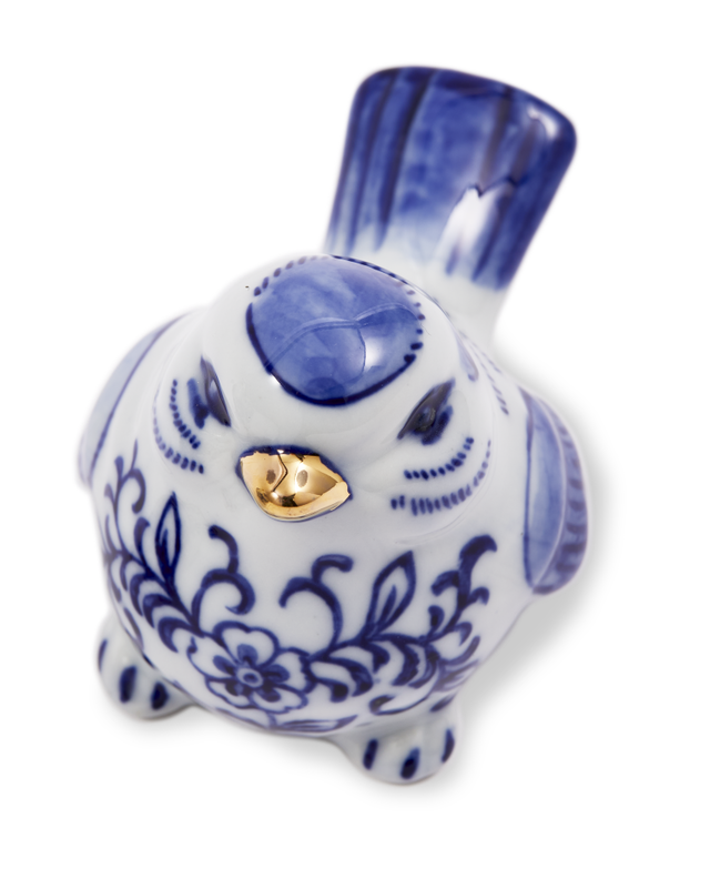 Blue Bird Family Set of 4 - Country of Origin: Netherlands