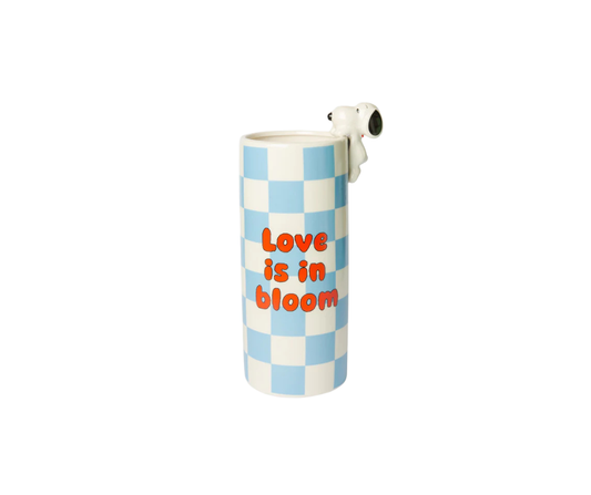 Snoopy Love In Bloom Blue - Country of Origin: Italy