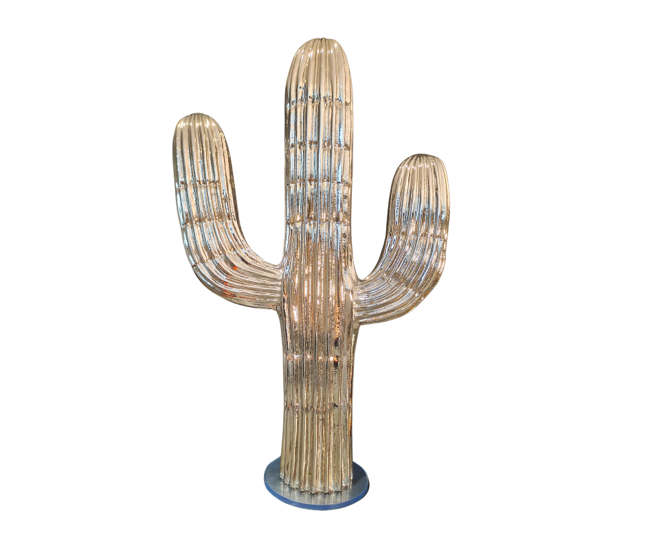 Cactus Shape Chrome (Small/Medium/Large) - Country of Origin: Italy