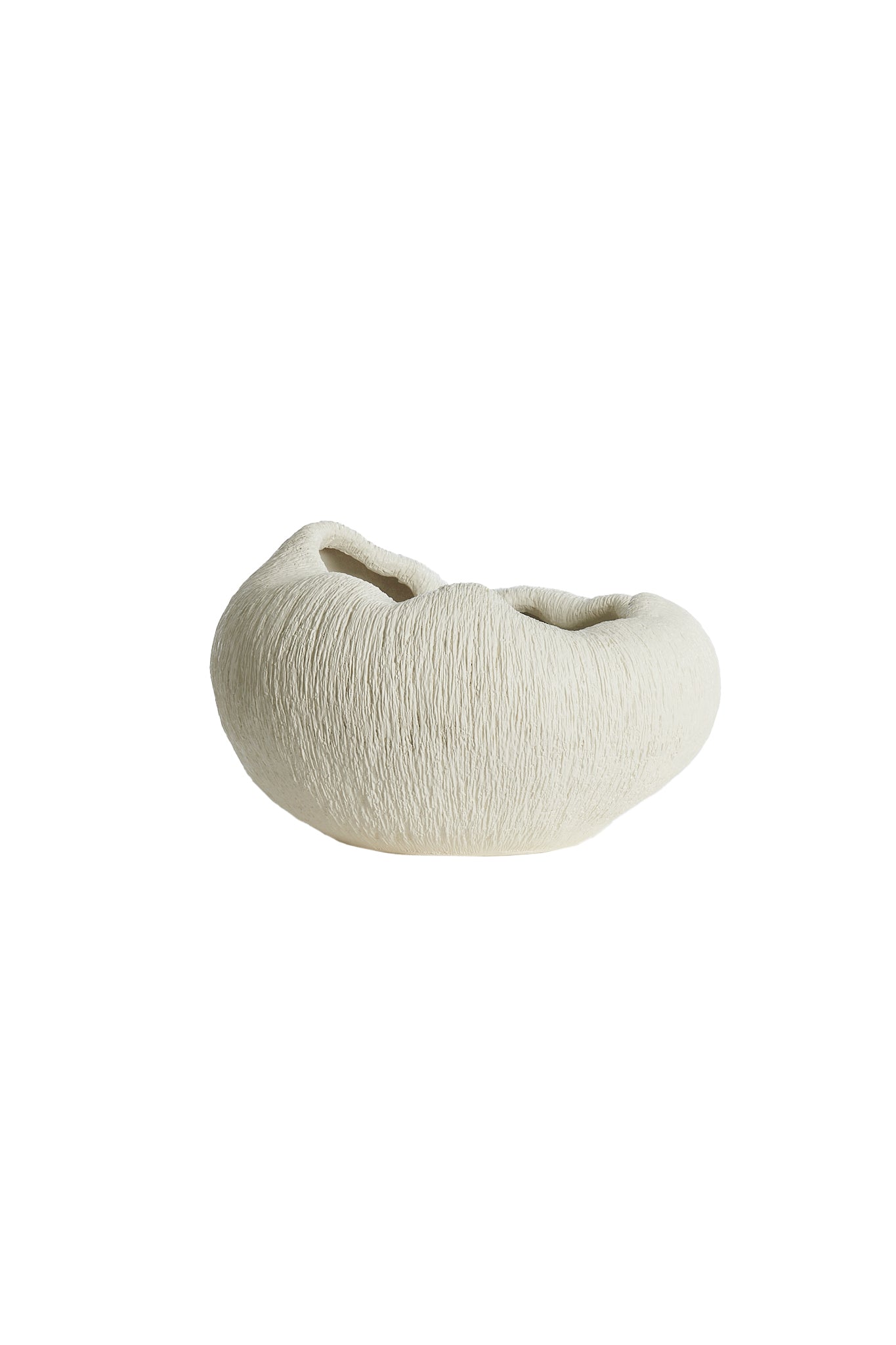 Denisa Decorative Vase in Cream – 39.5x32x24cm – Country of Origin : Netherlands