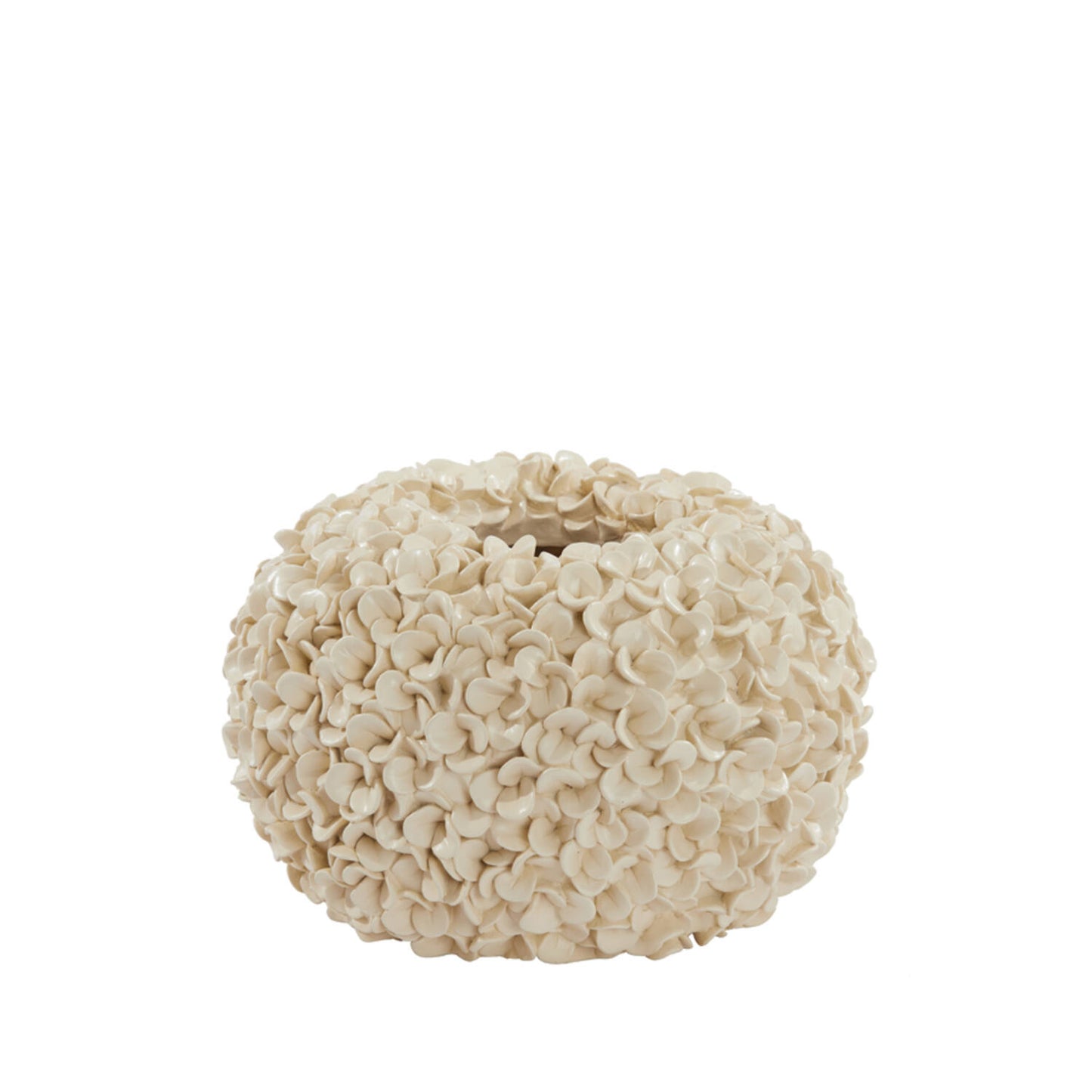 Phylia Decorative Vase in Cream – Ø38x23cm – Country of Origin : Netherlands