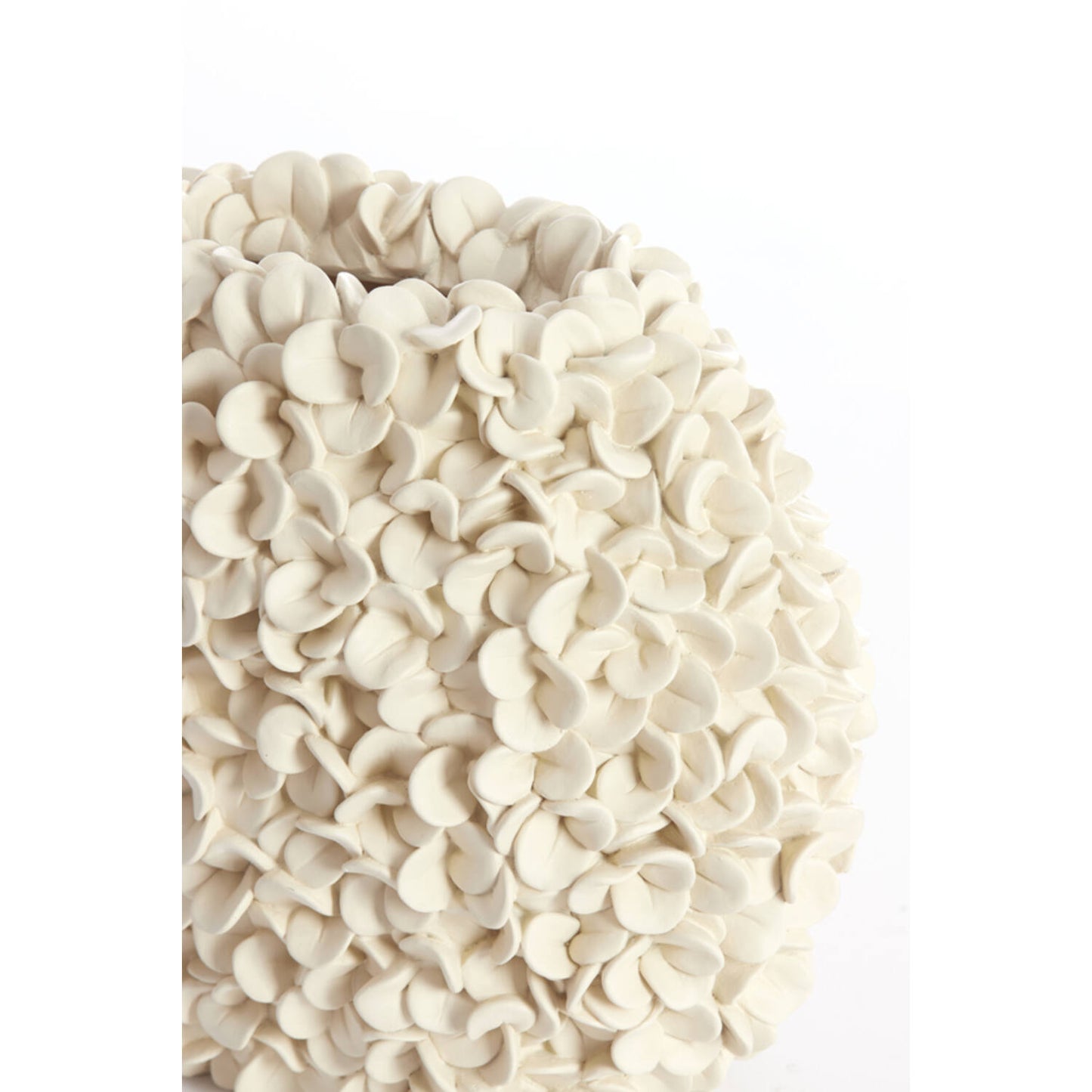 Phylia Decorative Vase in Cream – 44x20.5x38.5cm – Country of Origin : Netherlands