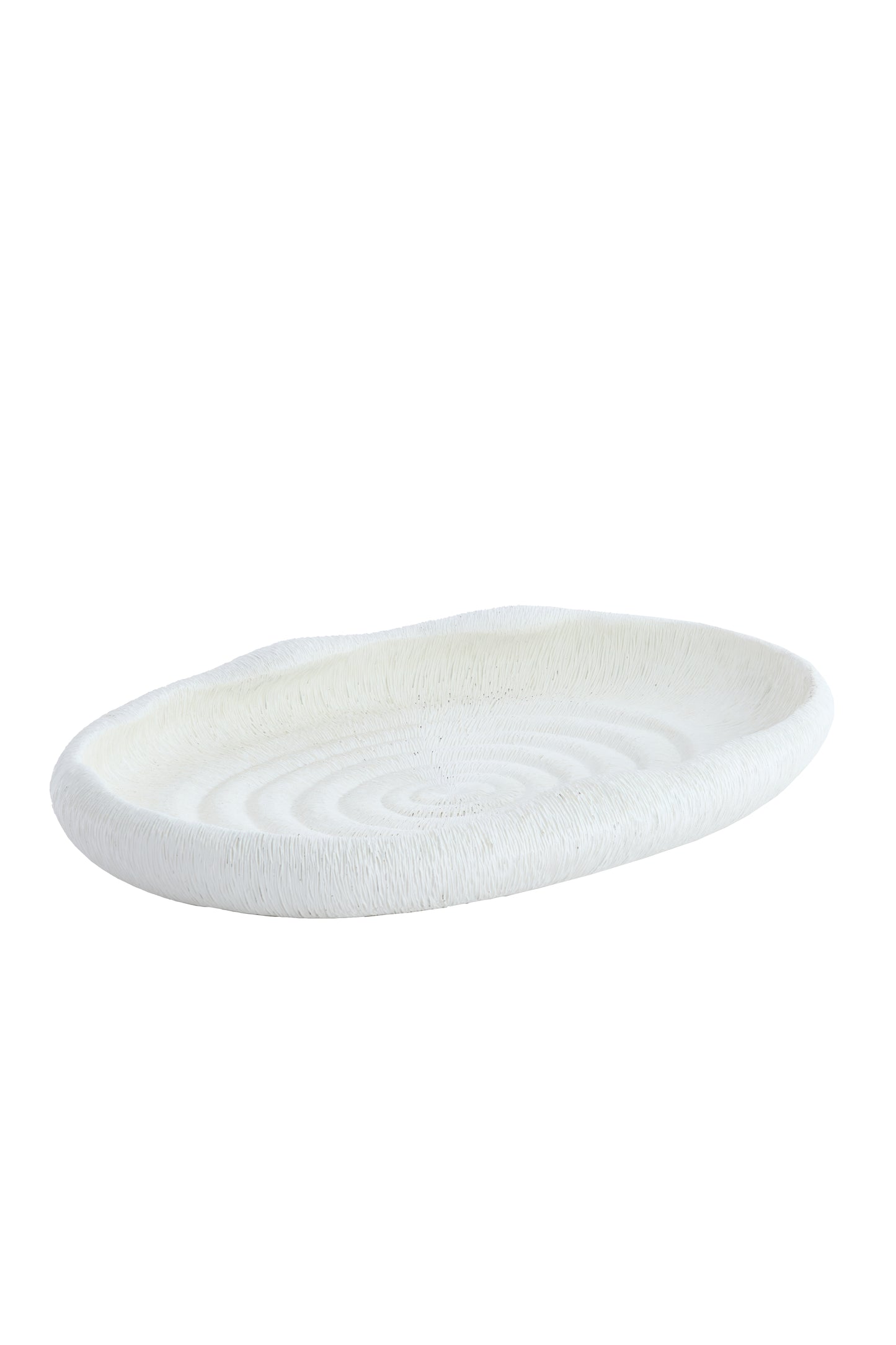 Alaina Decorative Dish in Cream – 44.5x30.5x5.5cm – Country of Origin : Netherlands