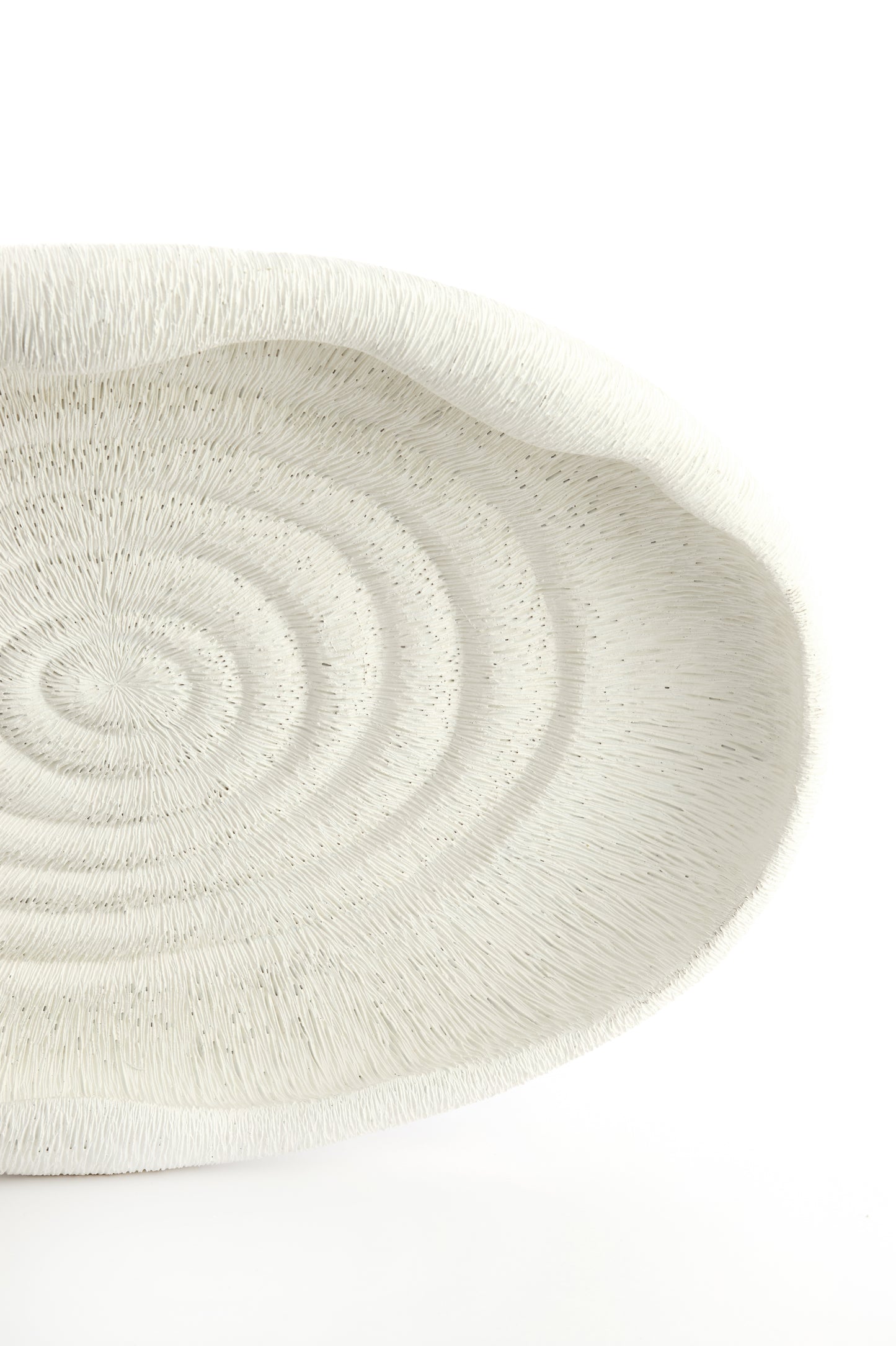 Alaina Decorative Dish in Cream – 44.5x30.5x5.5cm – Country of Origin : Netherlands