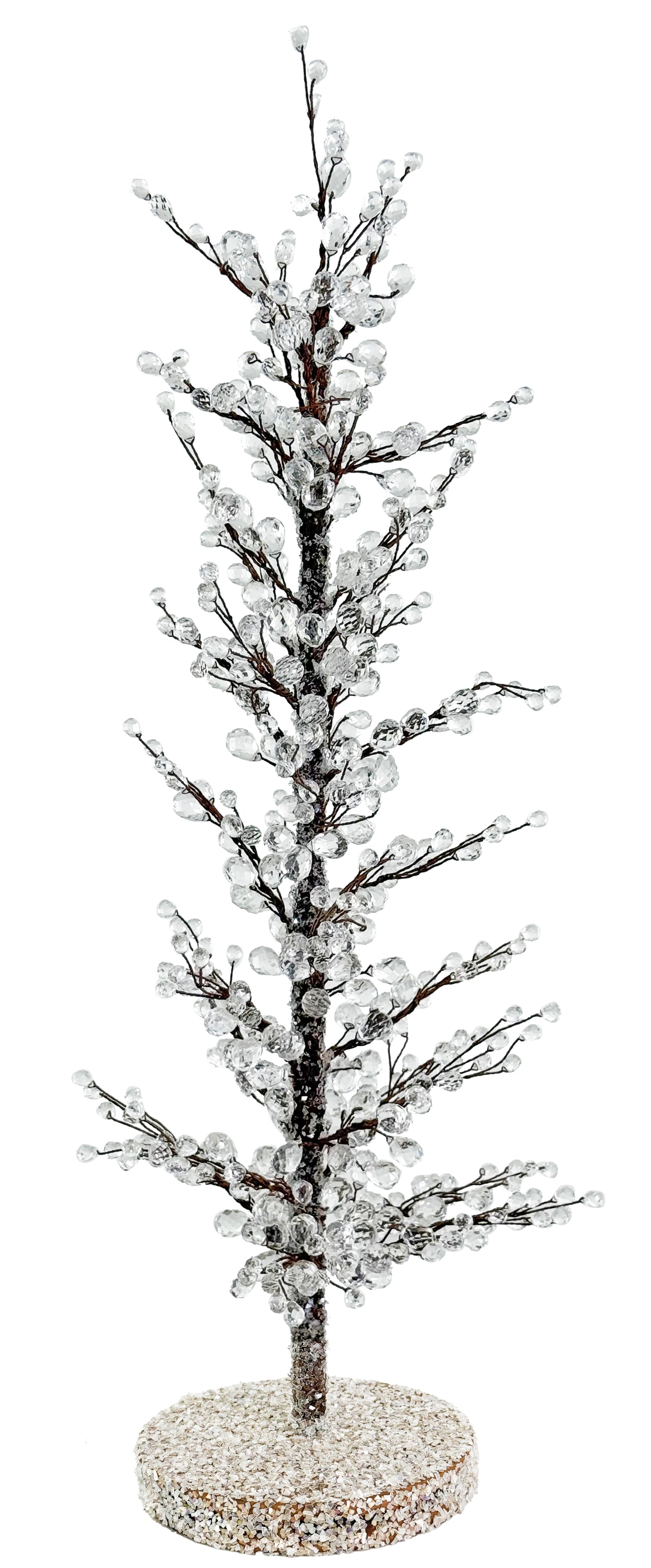 Bead tree frosted 60cm - Country of Origin: Estonia