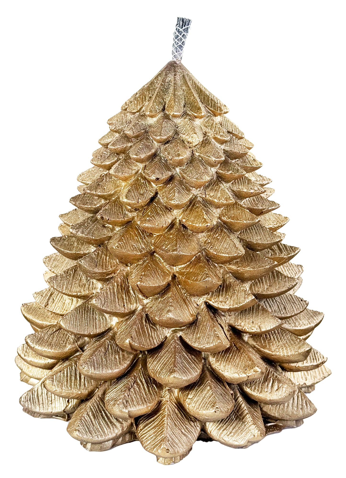 Outdoor Candle Christmas Tree Gold - H28cm  - Country of Origin: Estonia