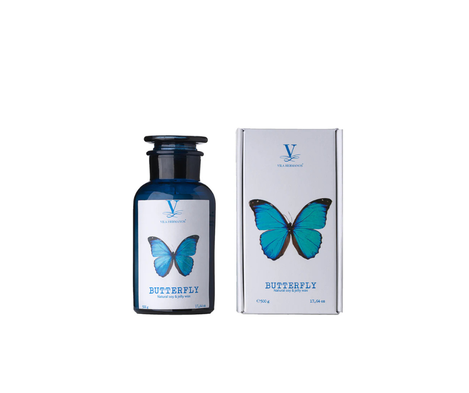 Talisman Collection - Butterfly Candle - Country of Origin : Spain