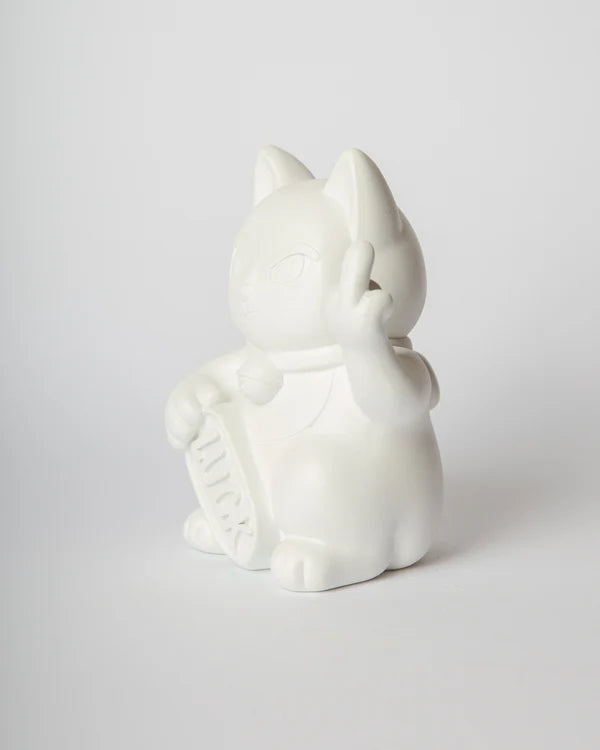 Maneki White 16 CM - Country of Origin: Italy