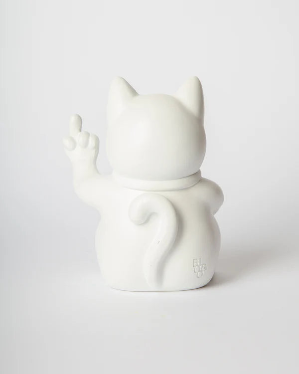 Maneki White 16 CM - Country of Origin: Italy
