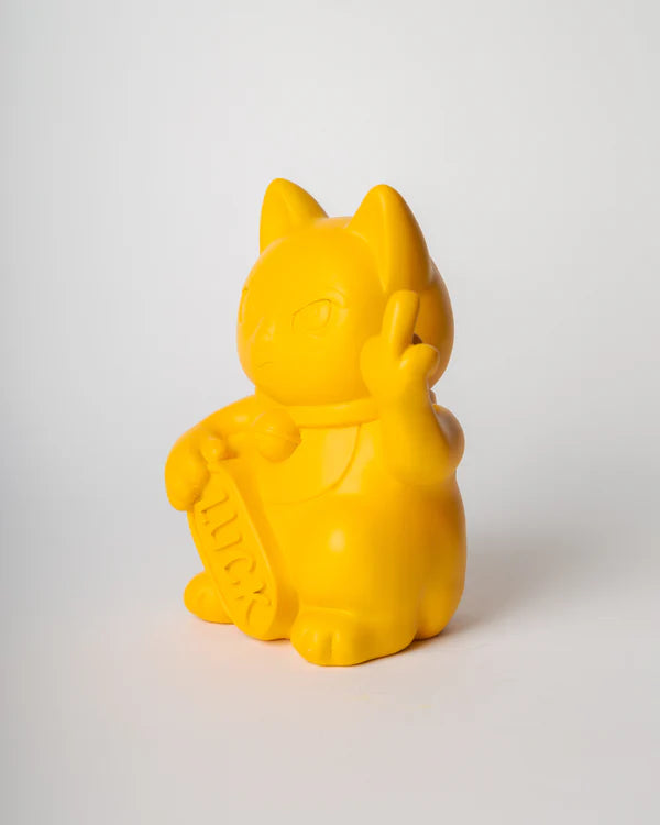 Maneki Yellow 16 CM - Country of Origin: Italy