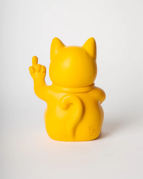Maneki Yellow 16 CM - Country of Origin: Italy