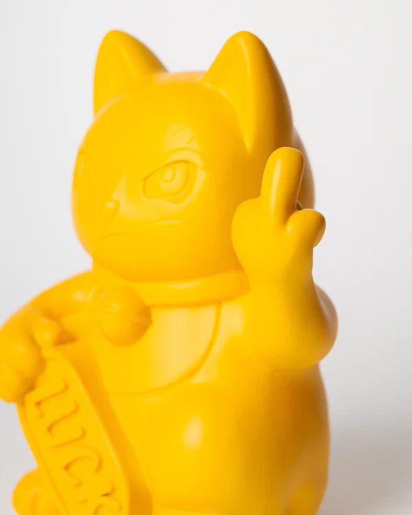 Maneki Yellow 16 CM - Country of Origin: Italy