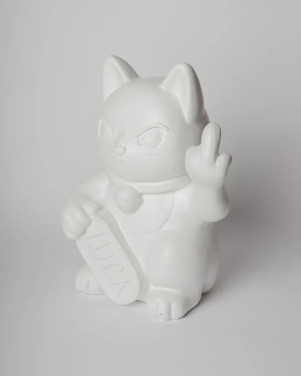 Maneki White 27 CM - Country of Origin: Italy