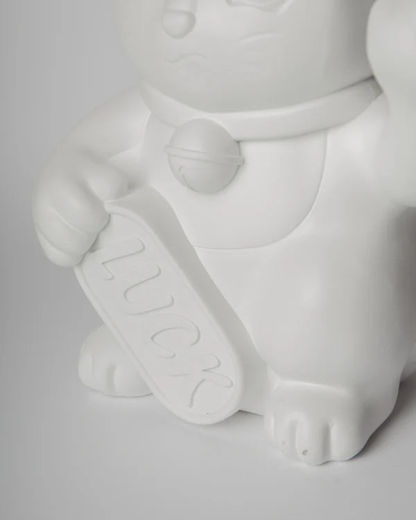 Maneki White 27 CM - Country of Origin: Italy