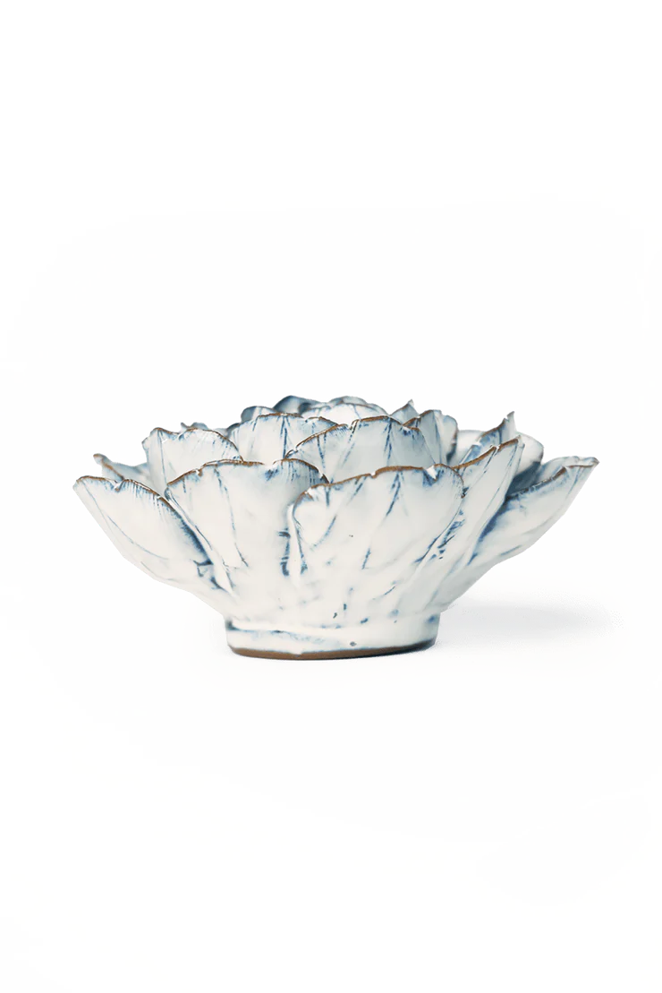 Blue White Keiko Peony - Country of Origin : United Kingdom