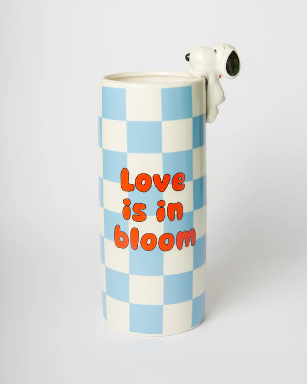 Snoopy Love In Bloom Blue - Country of Origin: Italy
