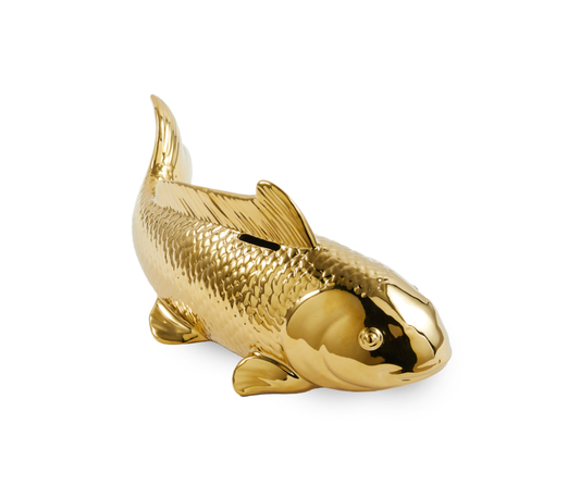 Gold Fish Moneybox - Country of Origin: Netherlands