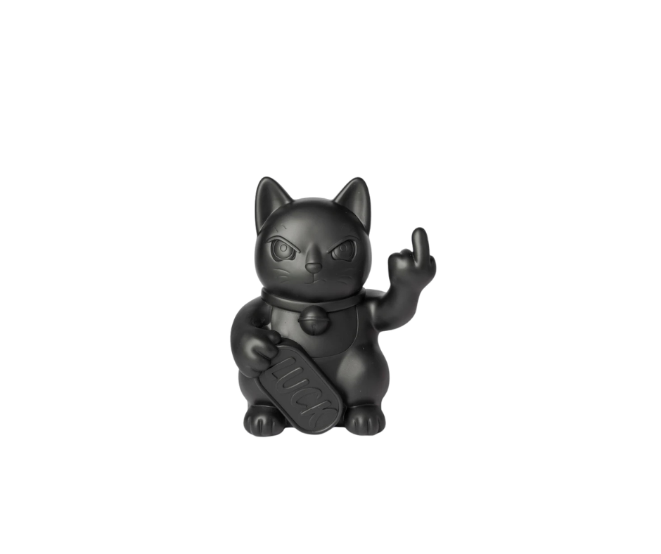 Maneki Black 16 CM - Country of Origin: Italy