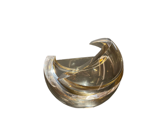 Armadillo Sphere - Champagne - Clear - Small - Country of Origin: Czeh Republic
