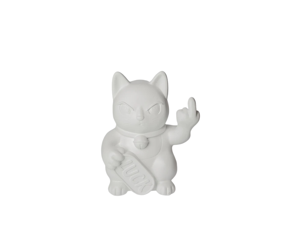 Maneki White 27 CM - Country of Origin: Italy