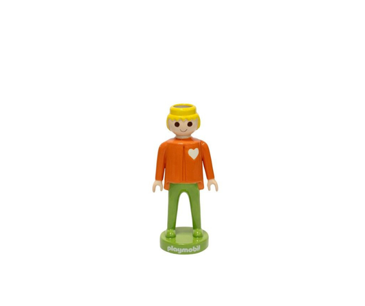 Playmobil Men Orange 25cm- Country of Origin: Italy