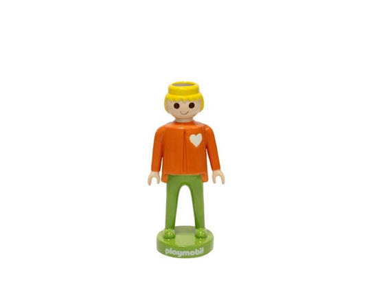 Playmobil Men Orange 35cm- Country of Origin: Italy