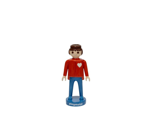 Playmobil Men Red 25cm- Country of Origin: Italy